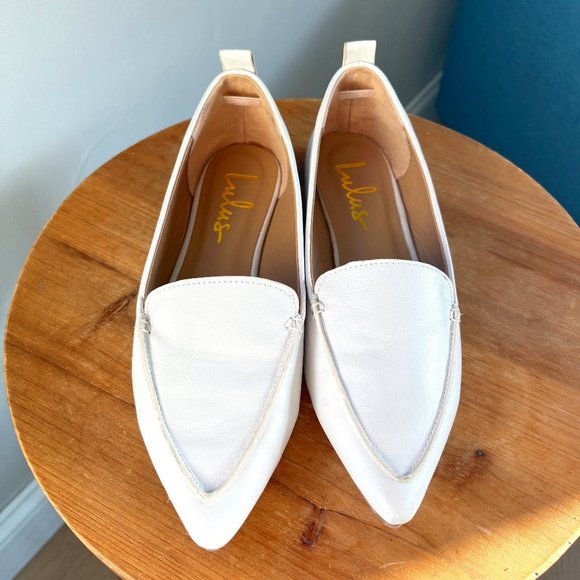 Lulu's Emmy Pointed Loafers size 6 - Picture 1 of 6